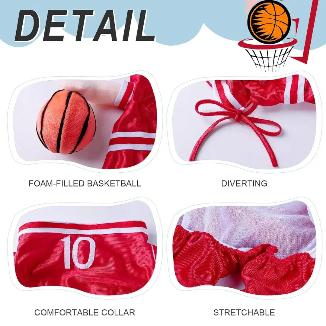 Viral TikTok Dog Basketball Costume
